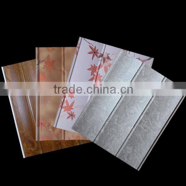 Fashionable&artistic waterproof building material pvc panel tiles hot sale in Russia