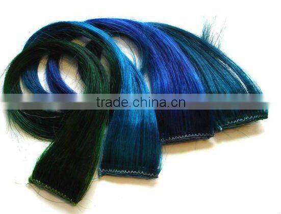 Three Piece Clip In Hair Extension 100% Remy Human Hair Extension