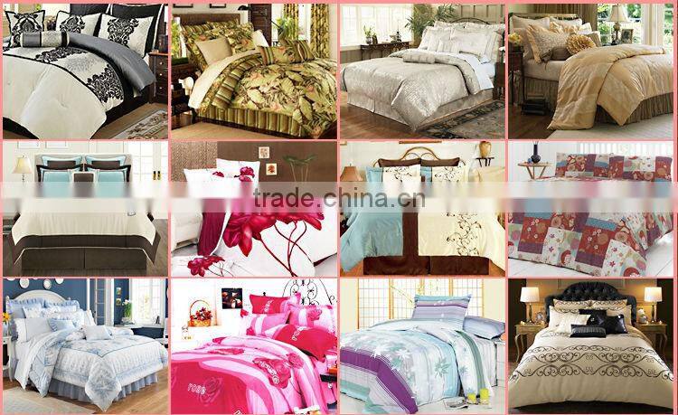 Elegant new design top quality cheap indian silk bedding