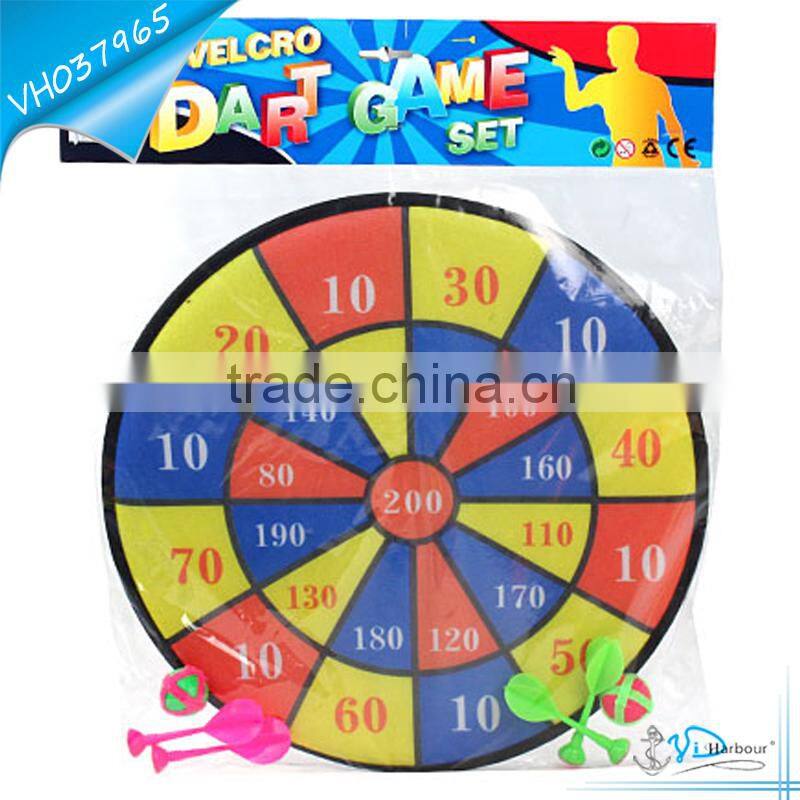 children kids game set indoor velcro promotion dart board