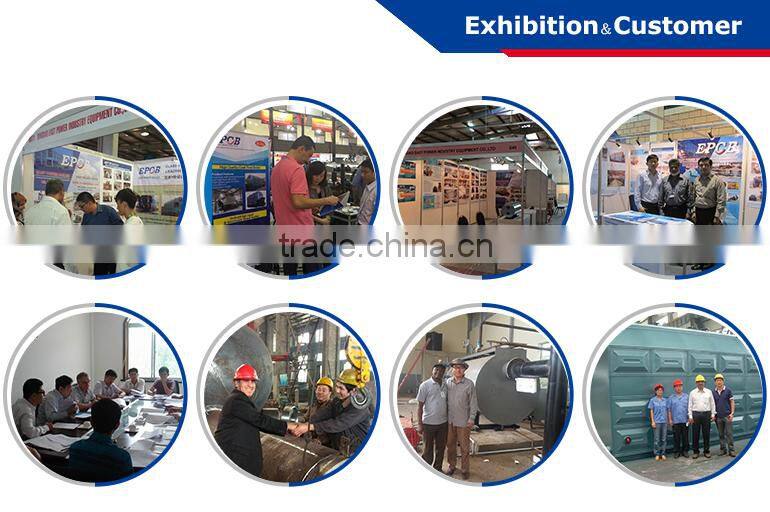 DZL Industrial Low Pressure Chain Grate Steam Output Straw Burning Boiler