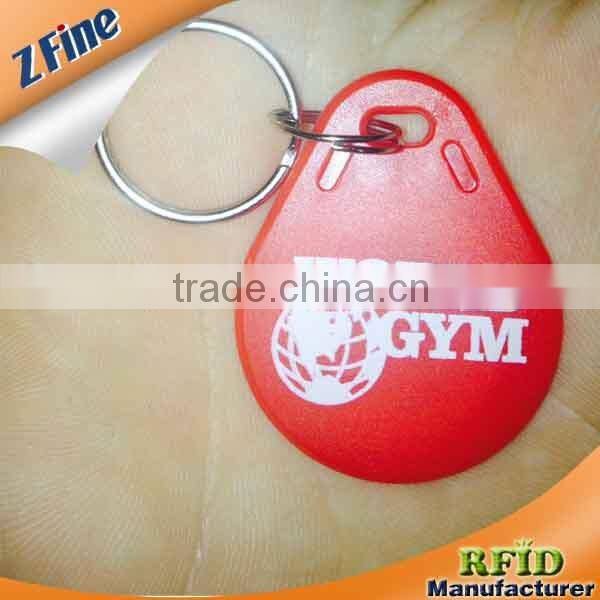 NEW style Cheap plastic rfid keyfob/ key tag