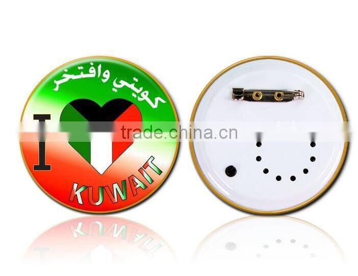 Personalized Music Sound Metal/Plastic Badge Voice Badge