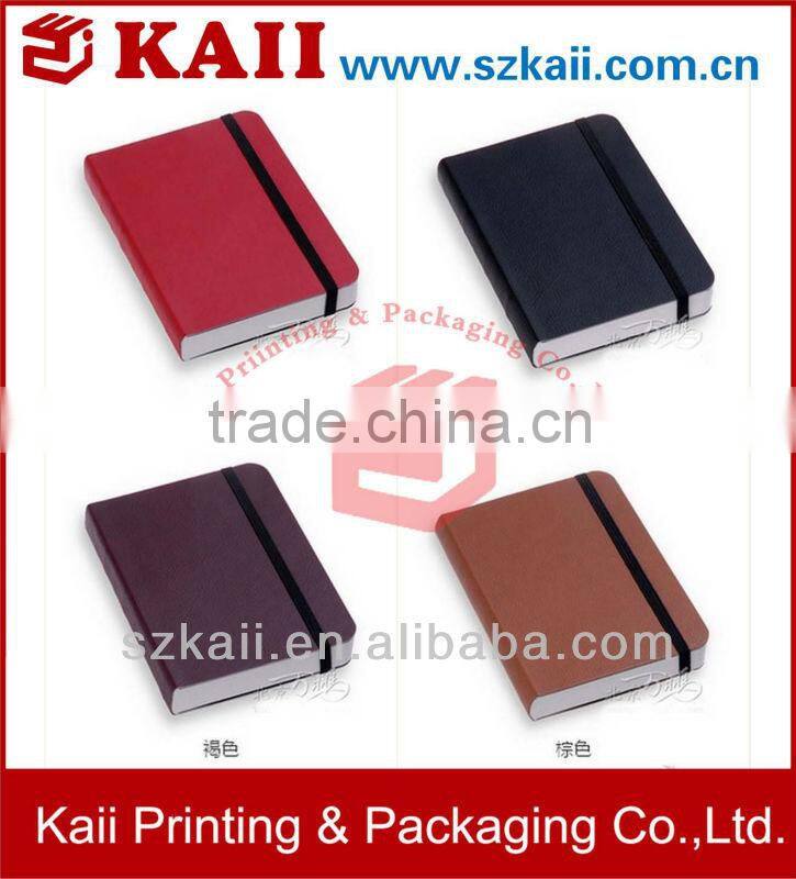 small size spiral notebook with colored paper for daily notes writing