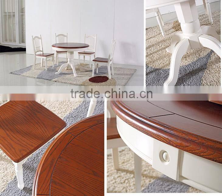 2016 high quality modern brown colored dining room center table
