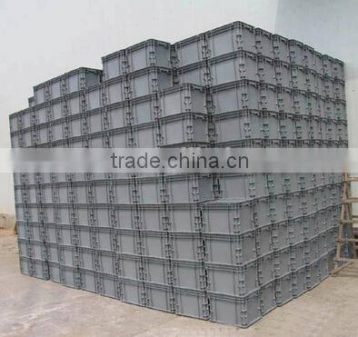 high quality square plastic turnover box for sale