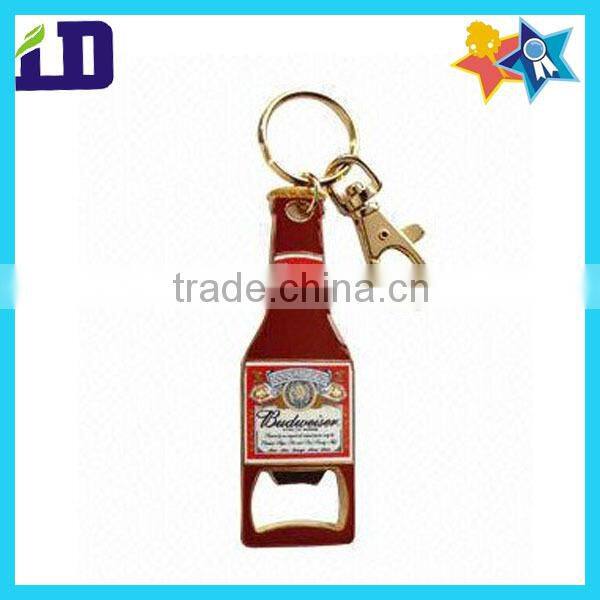 luxury shinny nickle plating opener keyring