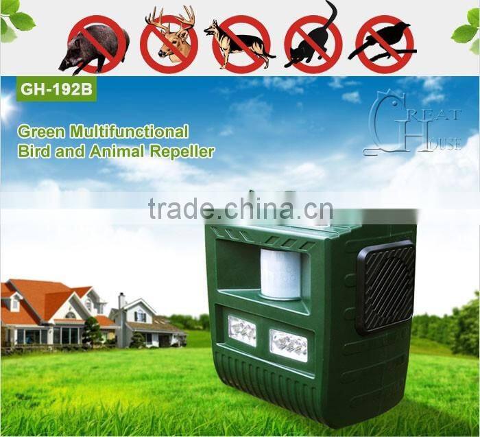 GH-192B solar pest repeller Pest Control Type and mole/snake/rats/mouse/voles Pest Type solar ultrasonic pest repeller anti pest