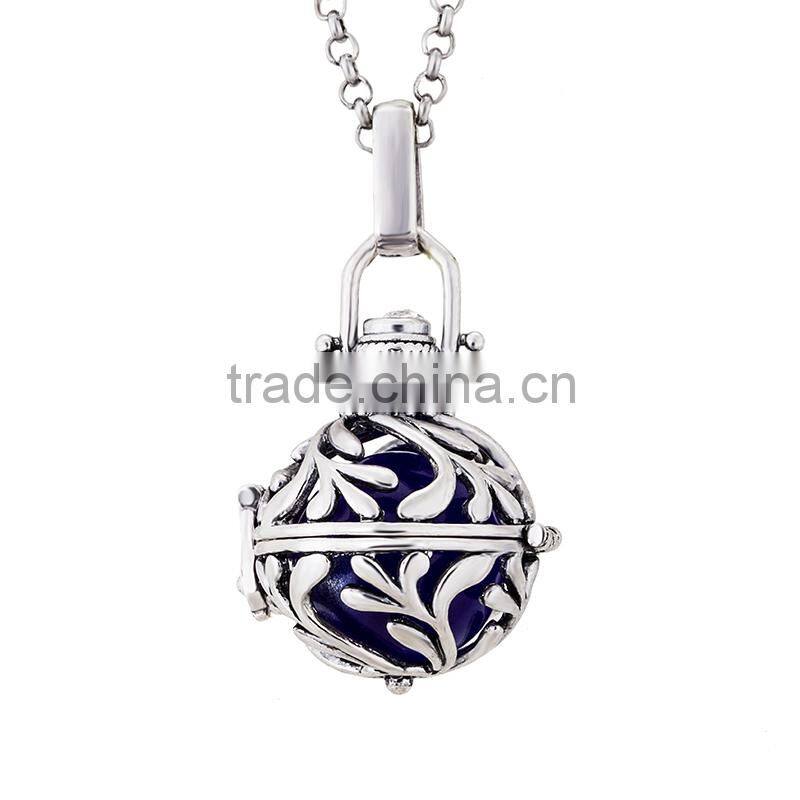 OEM Gold Filigree Cage Pregnancy Necklace