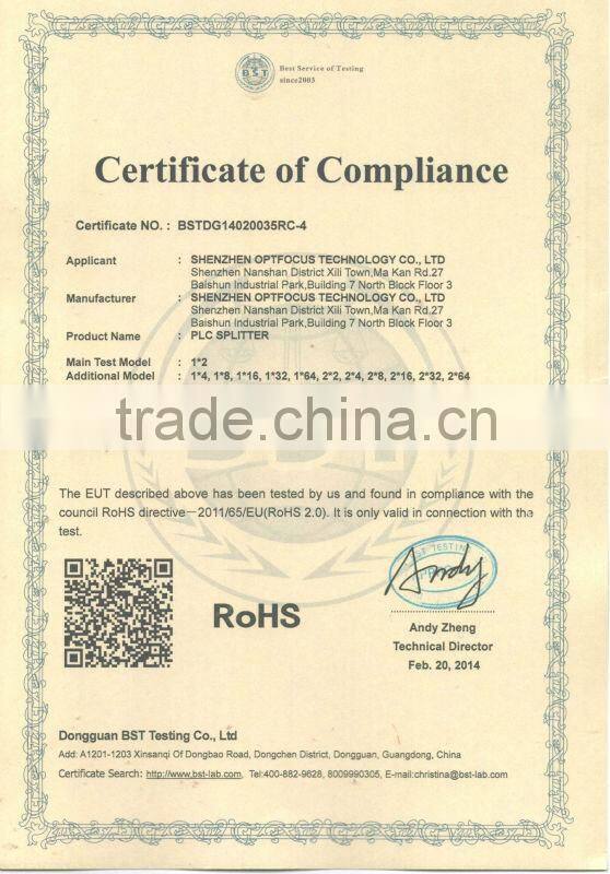 Fiber Optic distribution box / ftth fiber terminal box