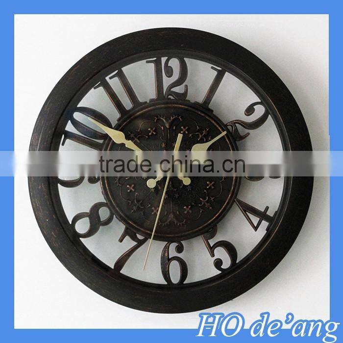 HOGIFT Aluminium metal wall clock/decorative wall clock/personalized wall clock