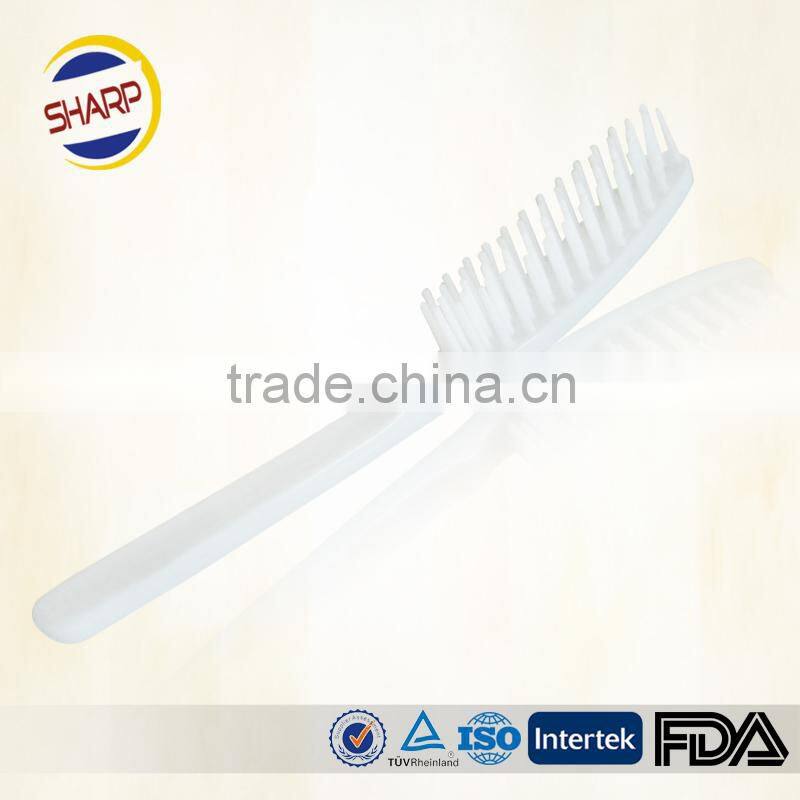 Plastic Folding Hair Comb, Biodegradable Travel Flodable Comb