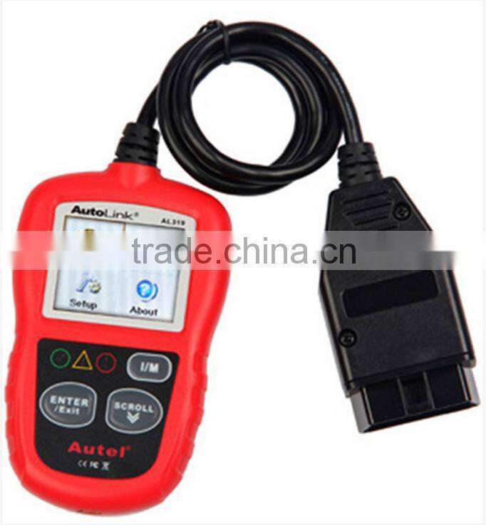 100% original OBDII&CAN Autel Code Reader Autel AutoLink AL319,Autel AutoLink AL 319 Next Generation OBD II/EOBD Code Reader