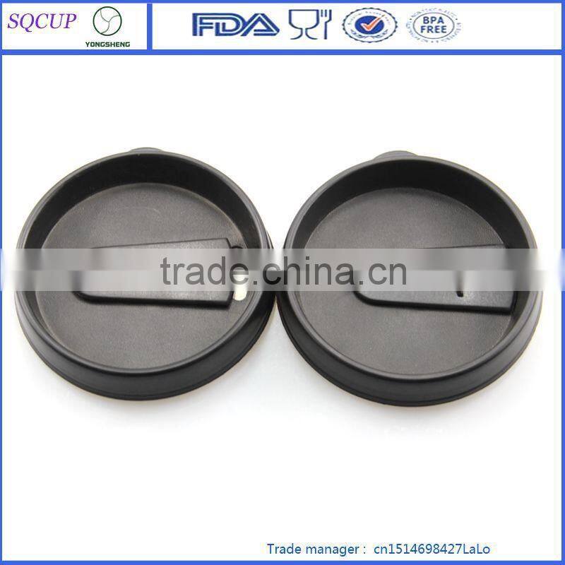 Newest double wall plastic starbucks mug with removable paper inside and with handle or no handle