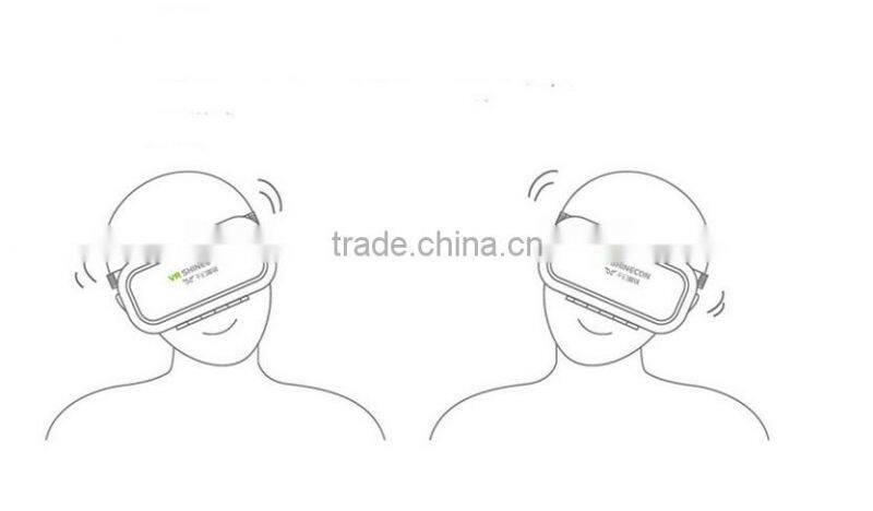 OEM Original Shinecon Virtual Reality 3D Movies Games Viewing Headset Glasses high tech vr shinecon 3d virtual reality helmet