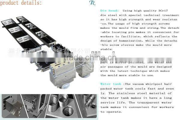 Wood Plastic Composite Park Bench Extrusion Dies