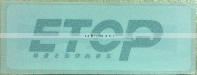 ITS ETC RFID Tag - Windshield Label