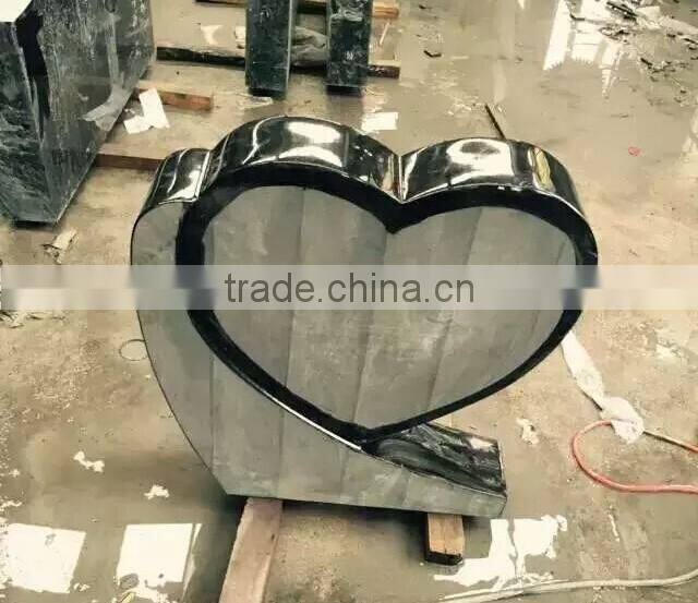 Heart shape headstone tombstone