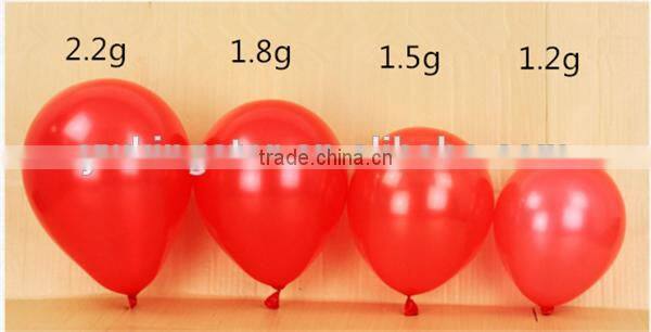 1.8 gram hot sale cheap bulk balloon supplies round ballon for party
