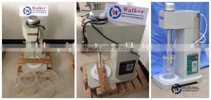 leaching tank laboratory mineral testing equipment, agitator tank for copper ore testing in lab