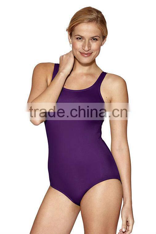 China supplier wholesale one piece girls slim swimsuit tight sexy swimwear