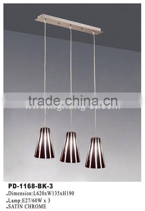 Residential steel and acrylic decoration LED pendant lamp modern