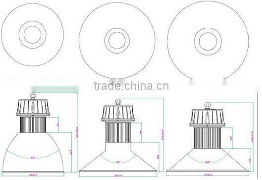 CE&RoHs certificate 200W led high bay light,led industry light