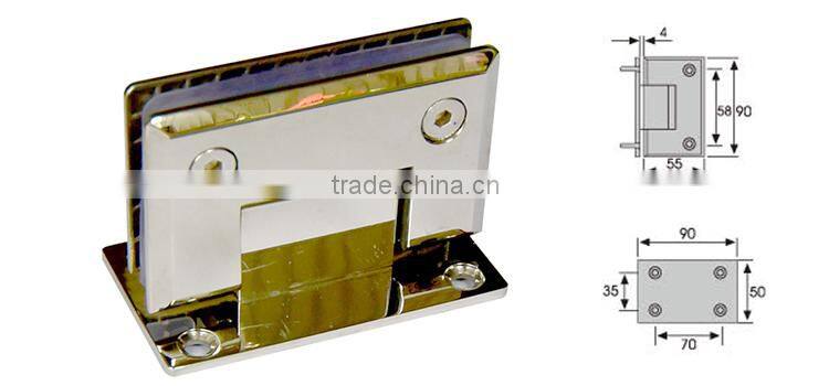 Shopping Mall Soft Open Wall Mounted Swing Bathroom Door Hinge