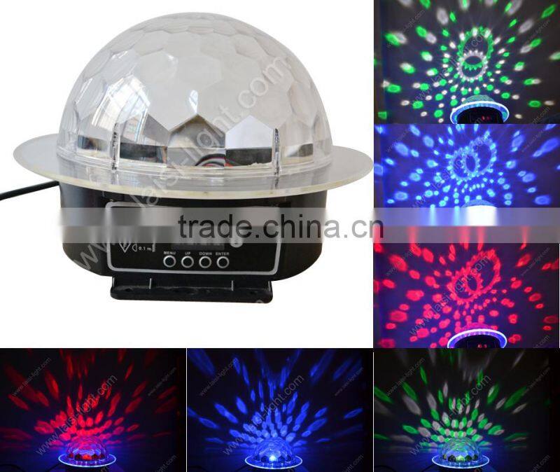 Red Green Blue White Pink Yellow led crystal Magic Ball Light led dj lihts
