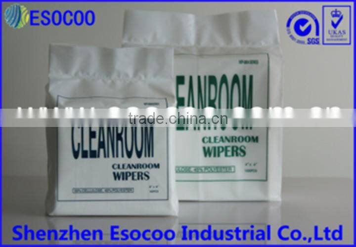 6*6 cost-effective cleanroom wiper & dust free cloth paper