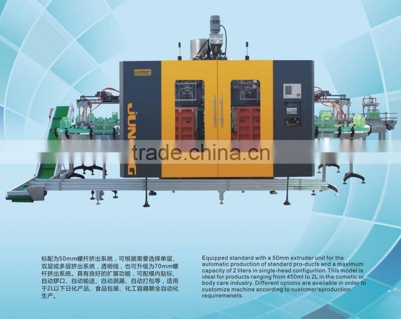 JN-2S2L extrusion blow molding machine