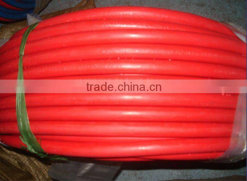 Oxygen/acetylene twin welding rubber hose fresh rubber
