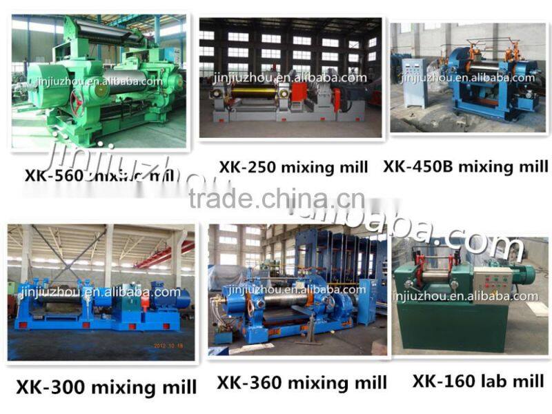 Rubber Tires Crusher Machine / Tire Scrap Recycling Machine / Rubber Powder Making Plant