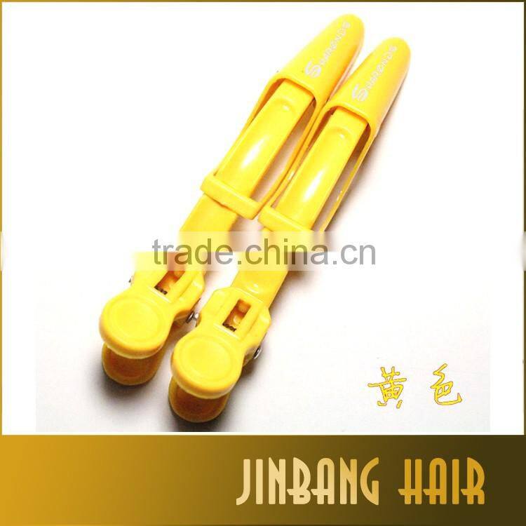 new products wholesales black salon hair dressing plastic shark crocodile sectioning hair clips