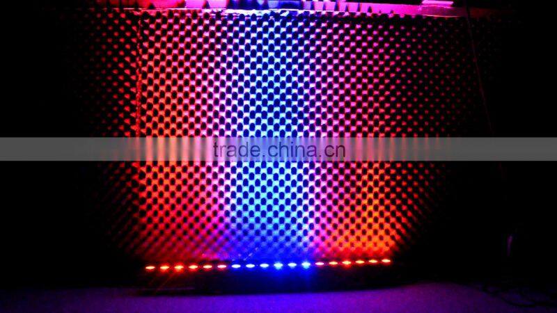 led wall washing 18pcs 3w linear led wall washer dj bar light