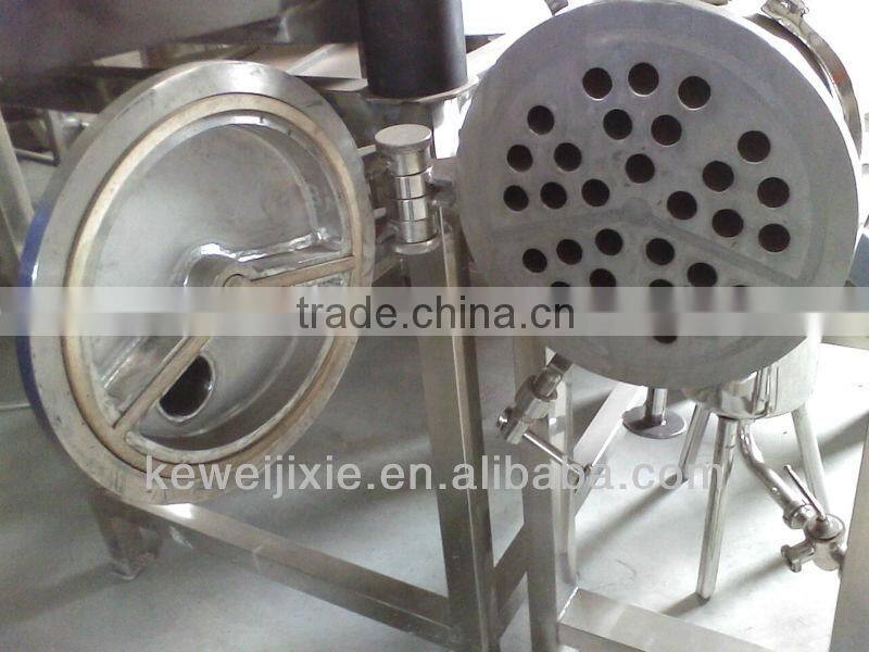 Tubular type fruit juice sterilizer for semi-fluid