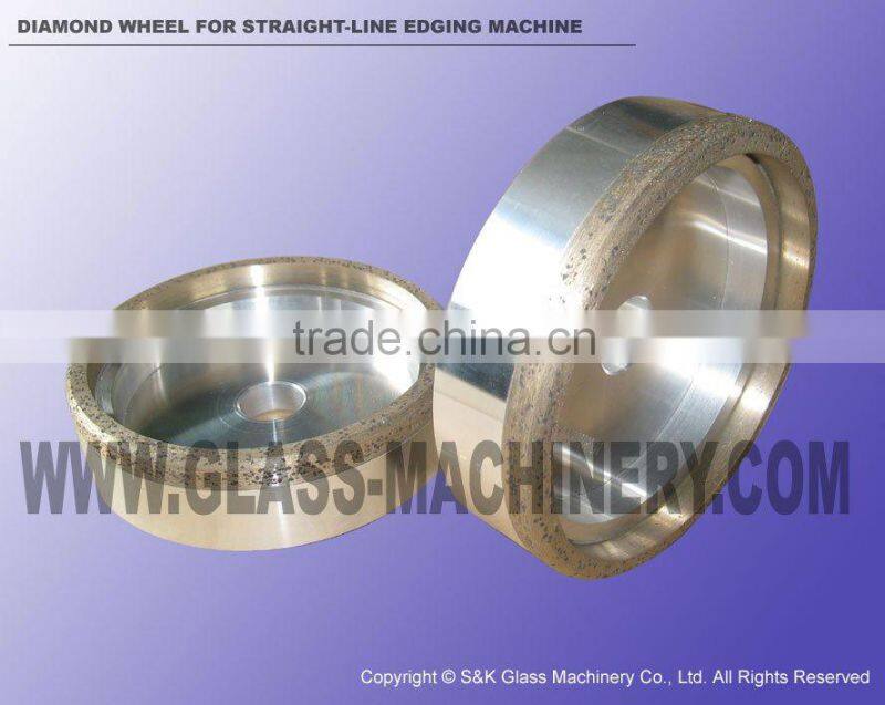 Flat edge grinding glass cutting diamond wheels diamond polishing wheels