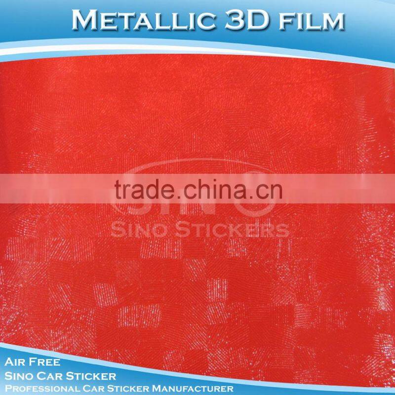 Fast Delivery Air Free Channel Metallic Chrome Blue Auto Wrap Vinyl Sticker