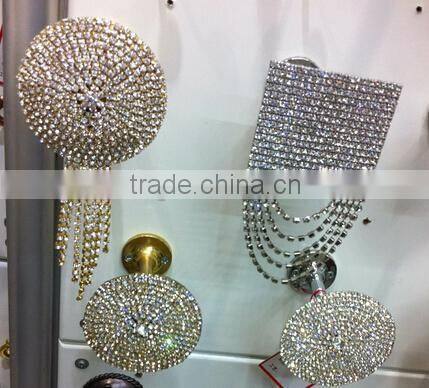 Shinning diamond squanter curtain hook,tieback,holdback