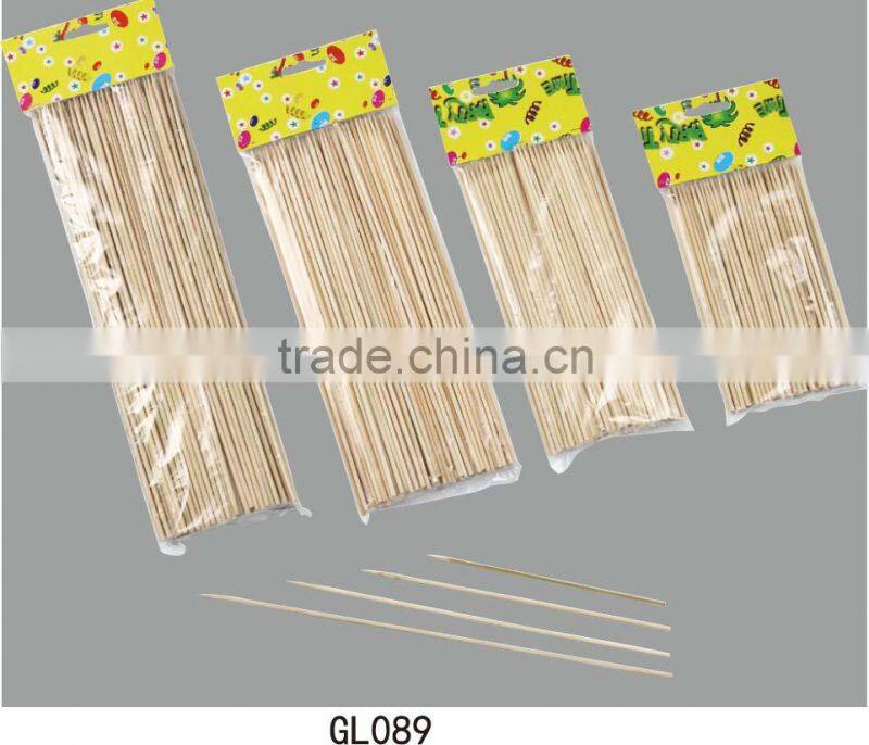 hot--sell wooden & bamboo skewer