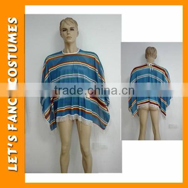 Wholesale Discount colorized knitted cashmere Mexico Party adult Poncho PGPF0023