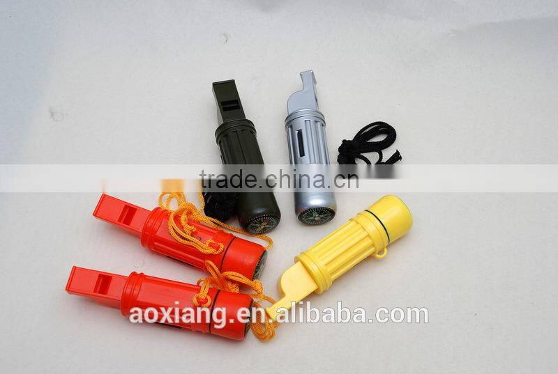 good quality mini plastic whistle compass ,pocket compass ,student compasses