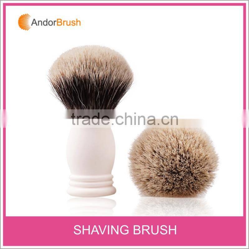 Wholesale super badger hair knots shaving brush knot shave brush