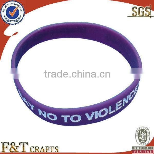 new promotional products novelty items colorful rainbow silicone lol bracelet for wholesale