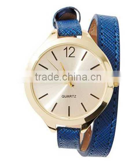 vogue ladies watches long leather strap custom quartz watch for lady big face ladies fancy watches