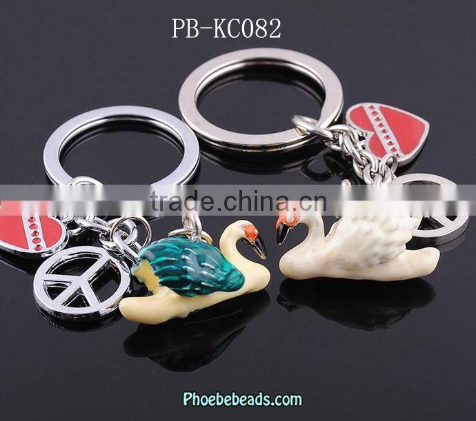 Wholesale Soft Enamel Metal Orangutan Animal Keychain For Promotion PB-KC081