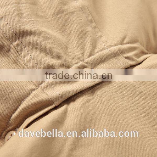 DB983 dave bella 2014 winter infant coat baby wadded jacket padded jacket outwear winter coat jacket boy winter coat