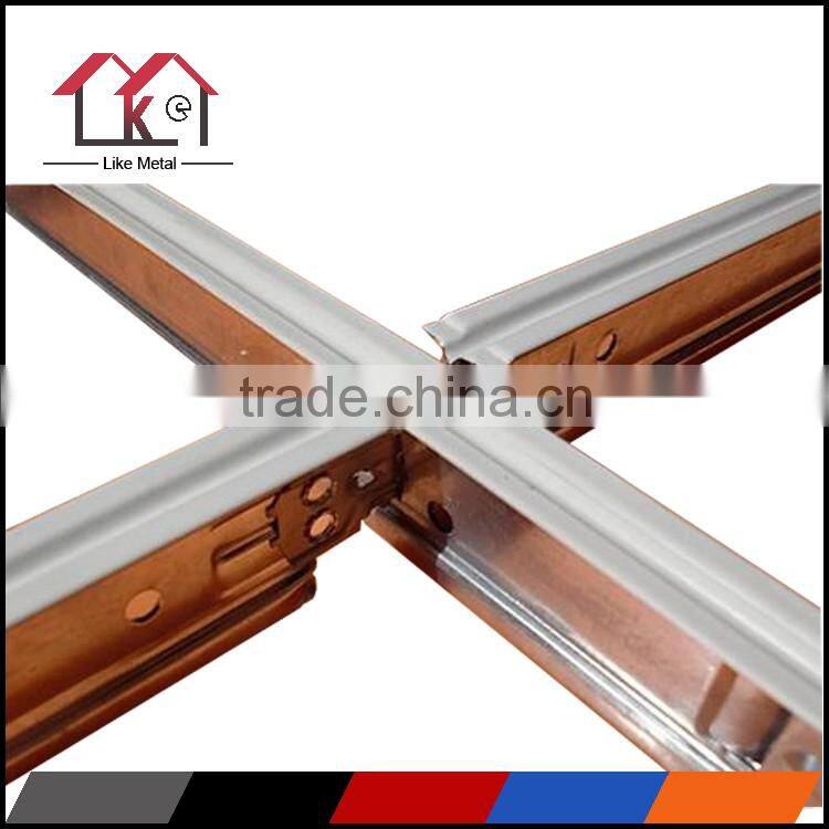 Groove ceiling runner/main runner for ceiling