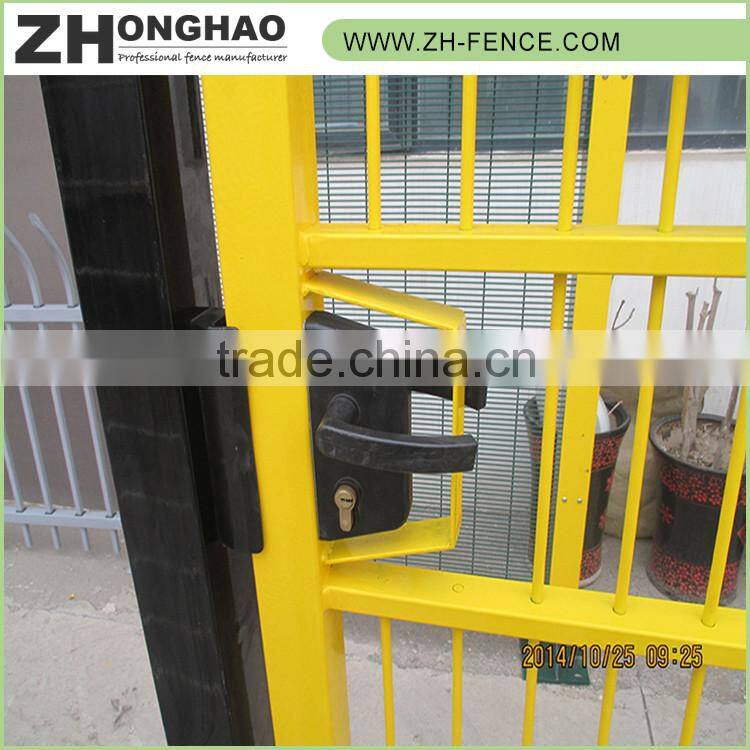 High Quality Manufacturer China Hottest Sale Eco-friendly Metal Frame Material protective wrought iron fence