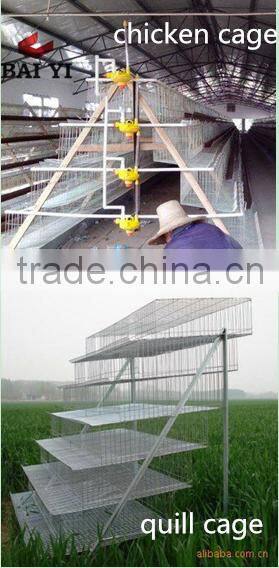 BAIYI Tiers and Cheap Poultry Farming Equipment For Rabbit (rabbit cage)